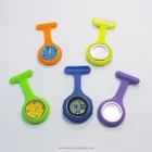 Nurse Watch Watches Nurses Safety Pin Silicone Rubber Nurse Watch Brooch Nurse Watch