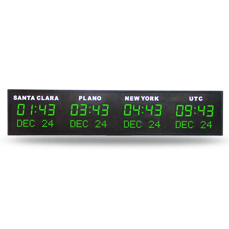 veteraan Vervolgen Enzovoorts Home Decor Customized Green Led Table World Clock Time Zone Desk Clocks -  Buy Time Zone Desk Clocks,Multiple Time Zone Clock,World-time World Clock  Set Product on Alibaba.com
