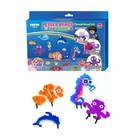 Arts And Crafts Non-toxic Eco-friendly Plastic Diy Perler Beads Arts And Crafts For Kids Sea World