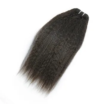 Top brazilian virgin kinky straight 100 human hair yaki