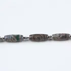 Beads Beads Factory Wholesale Green And Brown Dzi Eye Tibetan Tibet Agate Gemstone Beads