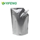 Oil Stand Up Doypack 250ml 500ml 1000ml Clear Stand Up Printed Food Liquid Pouch/doypack For Juice Oil Coffee Sauce