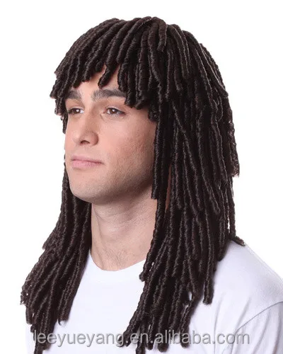 dreadlock lace front wig for men