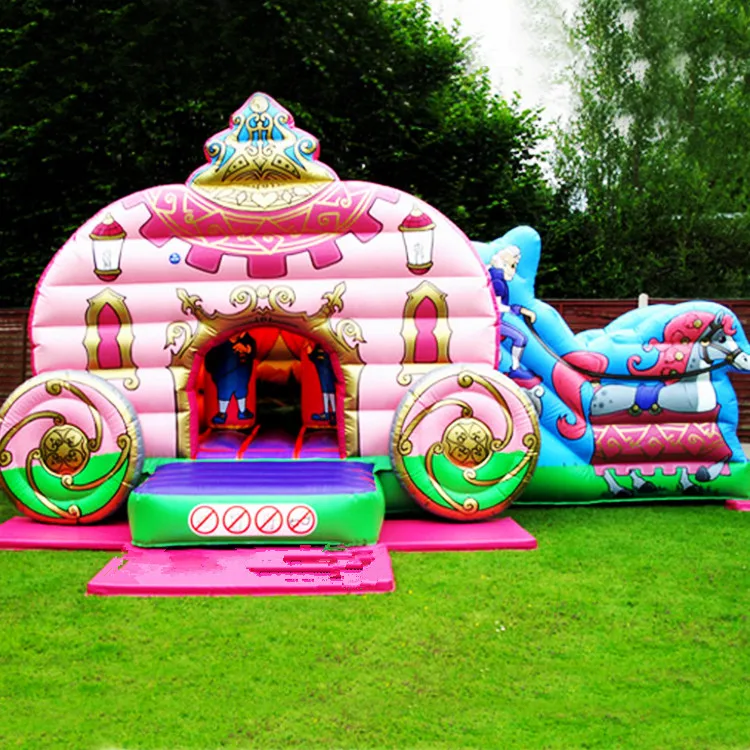 princess carriage jumping castle