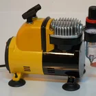 1/6 HP Airbrush Compressor Regulator Hose Airbrush Holders Airbrush Compressor Kit AS18C