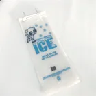 Ice Bag Recycle Ice Cube Packaging LDPE Plastic Wicket Ice Bag With Customer Own Logo