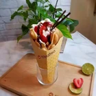Food Grade Paper Foodpaper Custom Printed Food Grade Coated Paper Cones Paper Bubble Waffle Holder