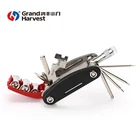 In Tools Kit 12 IN 1 LED Light Mountain Maintenance Torque Wrench Bike Tools Bike Multi-Tool Kit