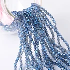 Glass Beads Crystal Bicone Glass Beads Glass New Cut Bicone Beads Crystal Glass Beads
