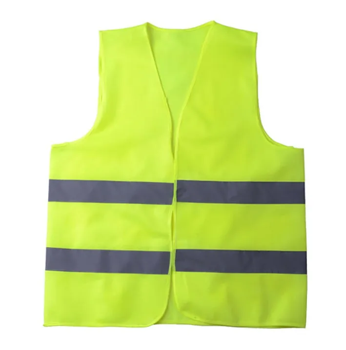 Custom Reflective Safety Vest High-Visibility Clothing for Work or Outdoor Activities