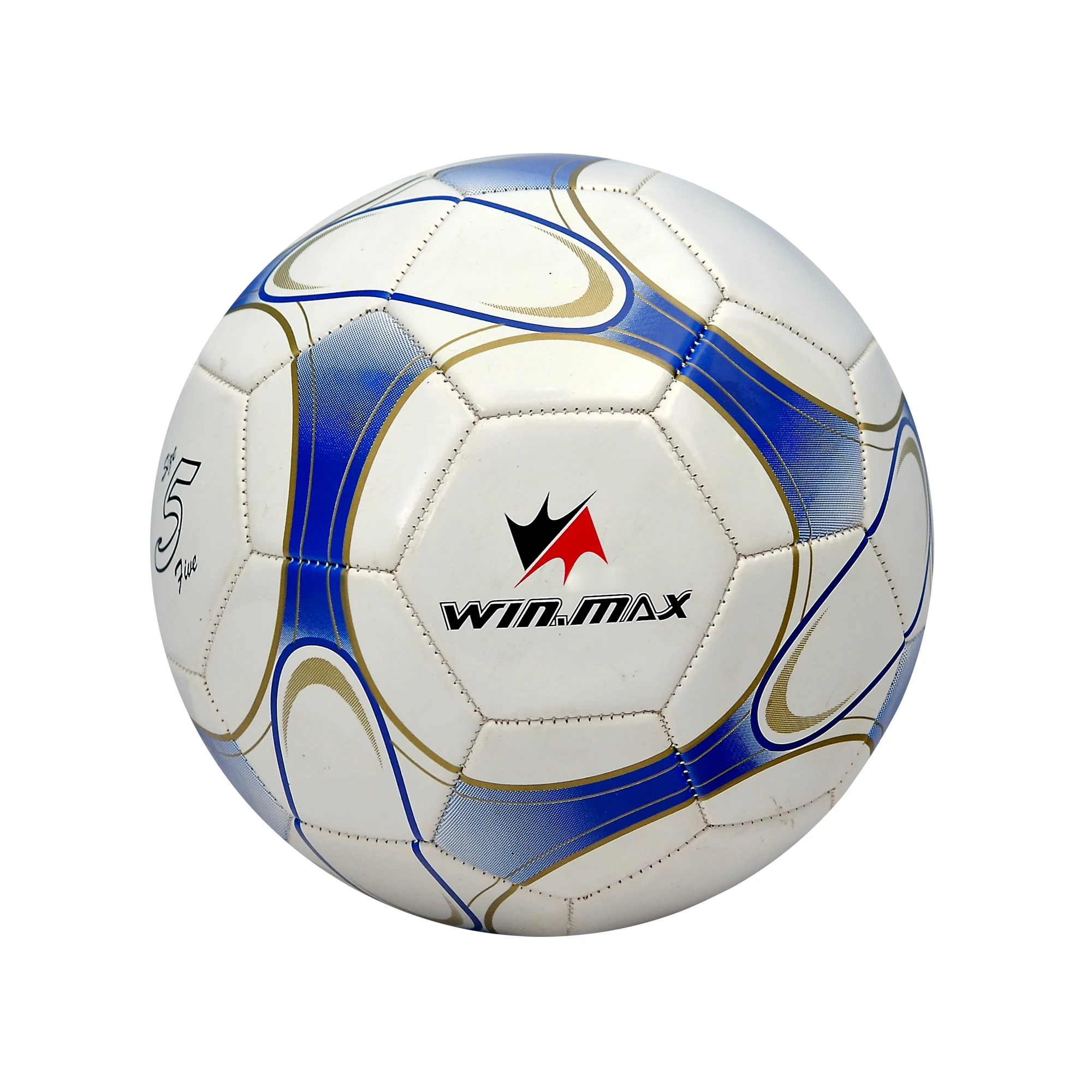 winmax competitive durable inflated pu sports soccer ball size 5