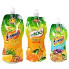 Spout Pouch For Stock Stand Up Pouches Stand Up Bottle Shape Design Top Spout Pouch For Juice