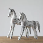 Statue Resin Decorative Home Decor Items Family Craft Personalized Ornaments Horse Statue Resin
