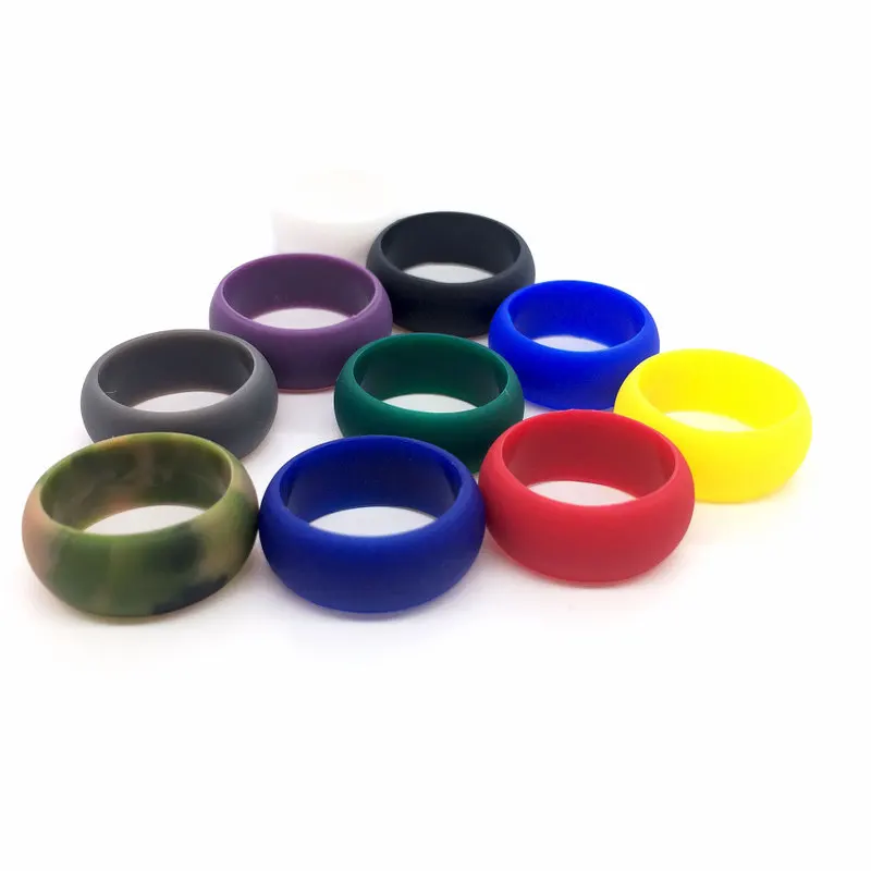Hot sale Mens Silicone Wedding Ring For Sportsman and Workers