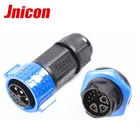 High Current Connector Jnicon M25 High Current 12 Pin Bulkhead Waterproof Connector