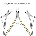 Cuticle Nippers Professional Manicure Hairdressing Clamp Spiral Cuticle Nippers Best Seller Cutter