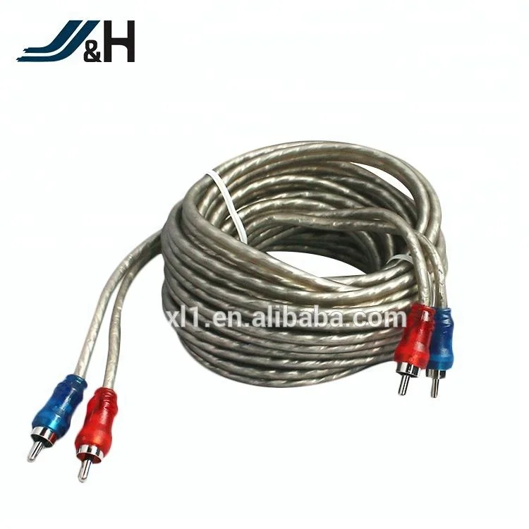 shielded rca cables car audio