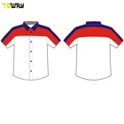 Button Custom Shirts Racing Shirt Button Down Custom Sublimation Racing Shirts
