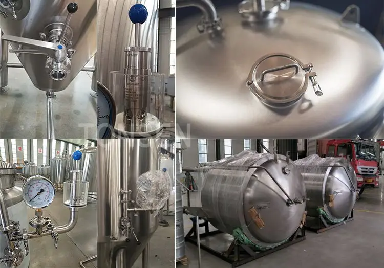 Ce Iso Standard Fermentation Tank With L To L Volume Craft Beer