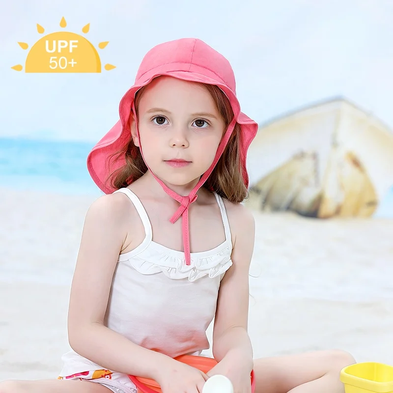 Beach Swim Hats Kaavie Kids Uv Hat 