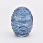 Egg Candle Holders Egg Shaped Glass Candle Holders With Lid