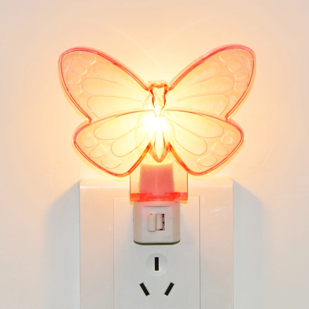 butterfly plug in night light