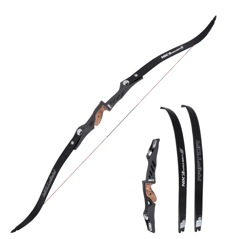 60 20 50lbs Black Et1 Recurve Bow Raptor Ilf Right Hand For Hunting Shooting Archery Bows 3020