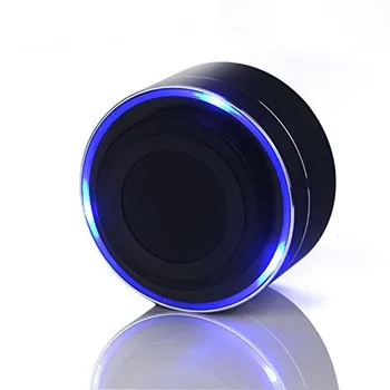 2022 Outdoor portable colorful led speakers wholesale waterproof Wireless stereo bluetooth Speaker Outdoor With LED Light
