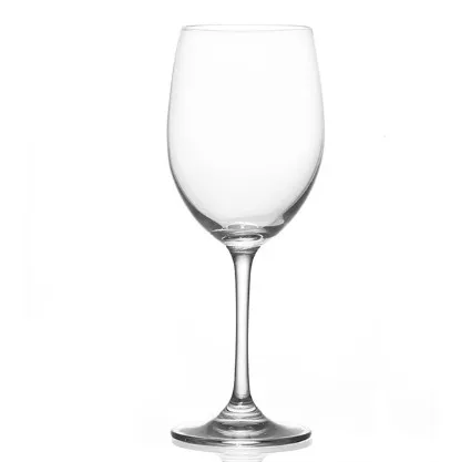 Haonai Hot selling thin personalized crystal goblet wine glass LFGB safe wine glass cup