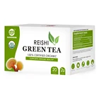 Green Tea Tea Organic Green Tea 100% Organic Chinese Green Tea Bags With Reishi Mushroom Lingzhi Extract