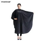 Cape Hair Cape Fashion Ruffles Salon Cape Hairdressing Satin Apron Stylist Waterproof Hair Barber Salon Cape