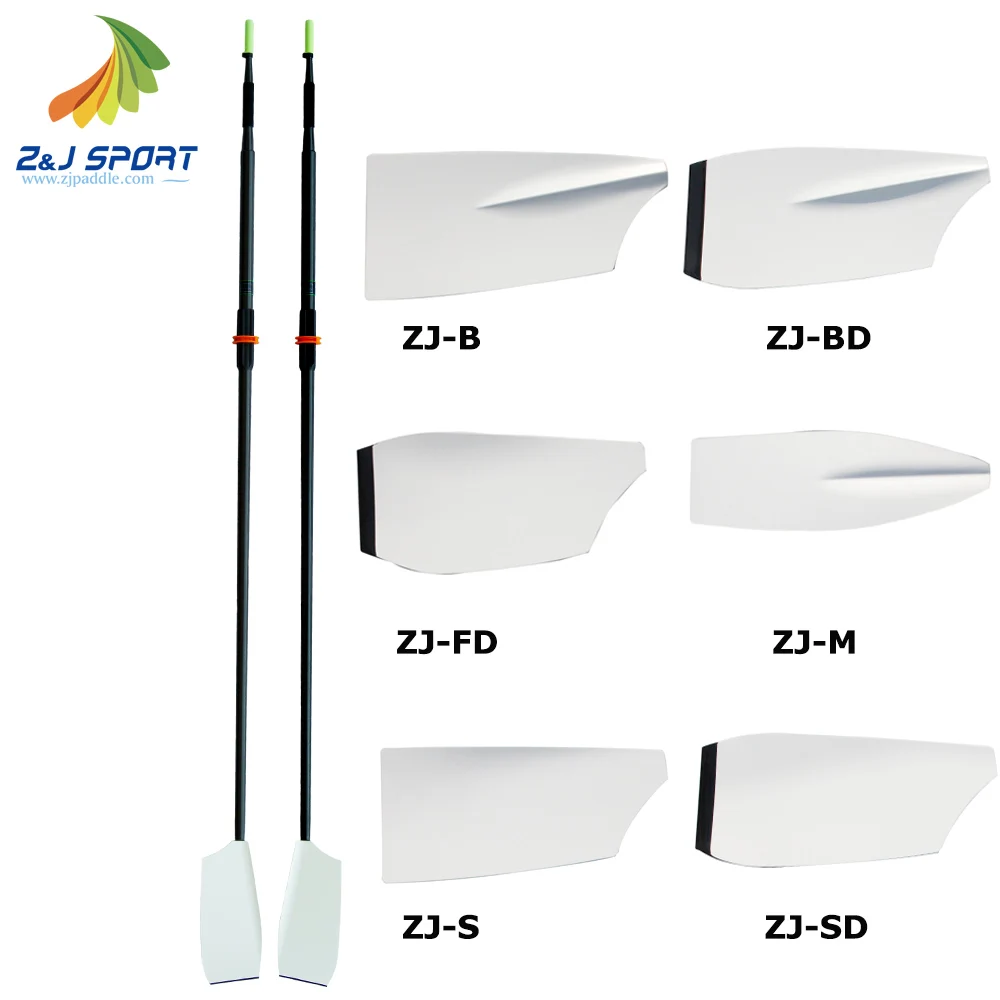 Zj Sport Sculling Remos Buena Fibra De Vidrio Remo Bote Buy Sculling Remos Remo Paleta Remos Product On Alibaba Com