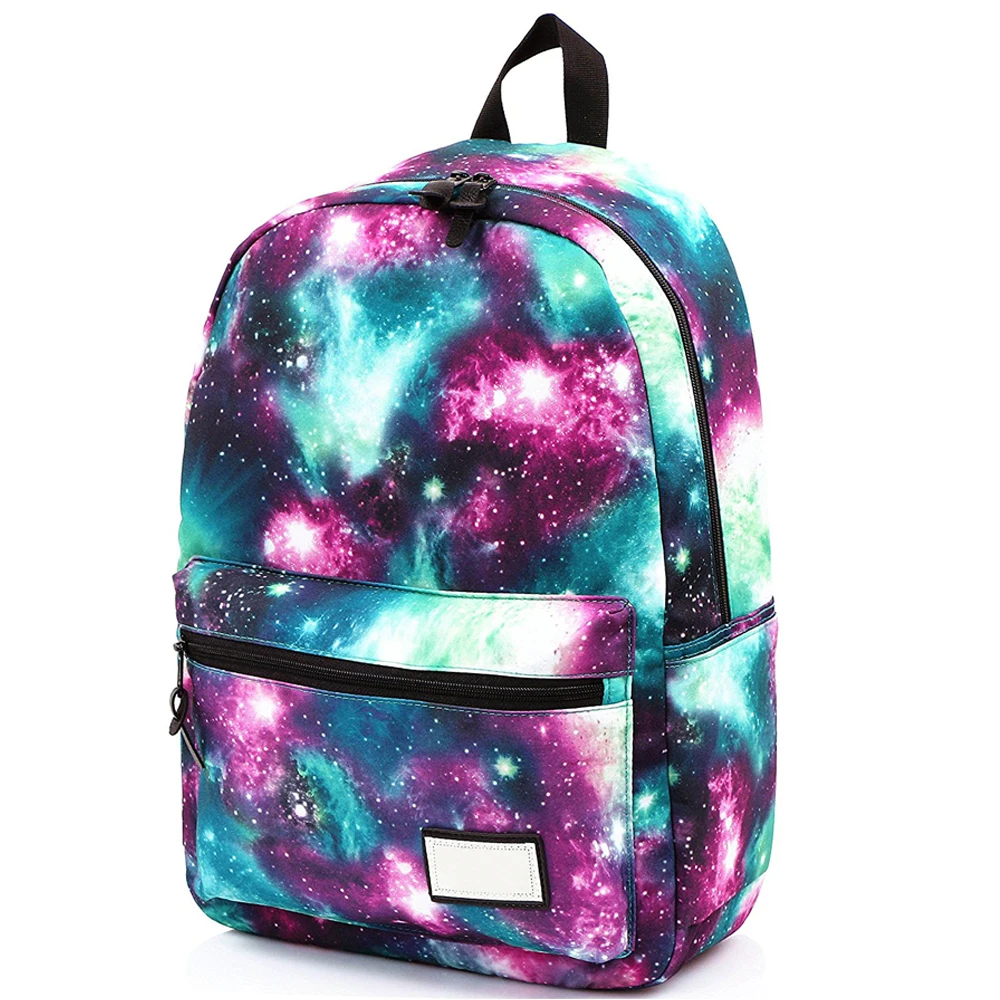 Lightweight Cute Galaxy Backpack For 