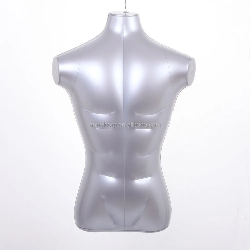 Equipment Inflatable mannequin Half body Dummy Display Fashion Clothes 