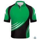 Sports Polo With Pattern Dye Sublimation Shirts Dye Sublimation Sports Polo Shirt