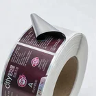 Adhesive Sticker Self Adhesive Label Roll Product Bottle Label Printing Custom Adhesive Sticker Roll