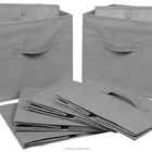 Woven Storage Boxes And Baskets Oem Non Woven Fabric Covered Foldable Storage Boxes Bins Cubes Baskets
