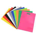 Bag Logo Accept Customized Logo D-cut Bag Cheap Custom Printed Recyclable D-cut Non Woven Fabric Carry Bag With Logo