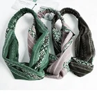 Wrap Hot Sale Printed Elastic Hairband Ombre Knot Hair Wrap Headband Cute Hairband