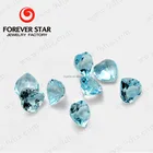 Topaz Topaz Shapes Stone Wholesale Best Price Good Quality Heart Shape Sky Blue Topaz Gem Stone