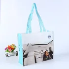 Shopping Bag Colorful Shopping Bag Custom Color Full Logo Printing On Full Set Of Non Woven Shopping Bag
