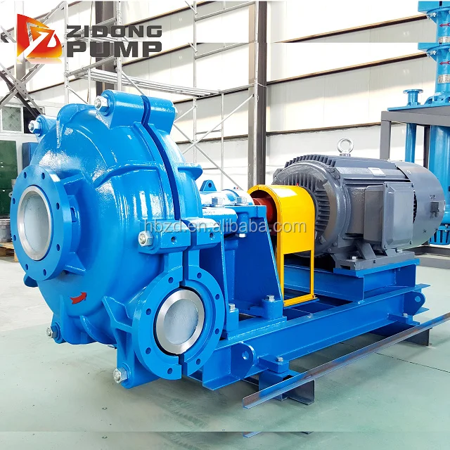 Heavy Duty Horizontal Centrifugal Pump With Wear Resisting Material For