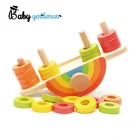 Wooden Toys 2019 Top Sale Kids Stacking Wooden Balance Toys For Education Z11058F