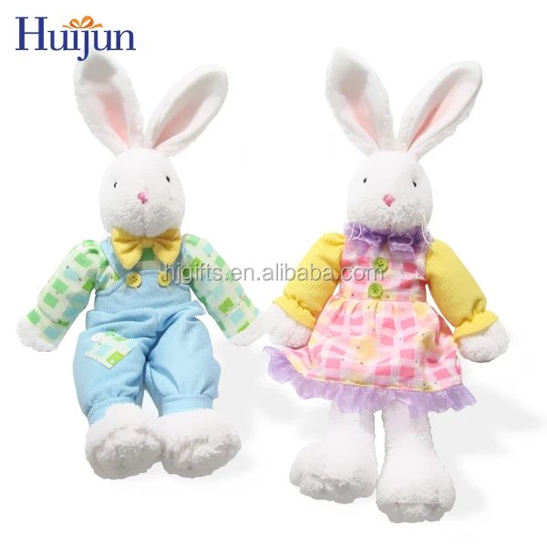 design easter rabbit doll stuffed bunny gift plush rabbit toy