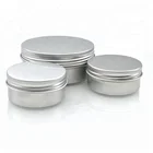 Aluminum Jar 30g 10g 15g 30g 50g 60g 100g 120g 150g 200g 250g Cosmetic Aluminum Jar For Hand Face Cream In Stock