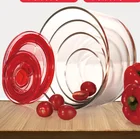 Household Container Glass Container Household Kitchen High Glass Cookware Set For Food Container Box