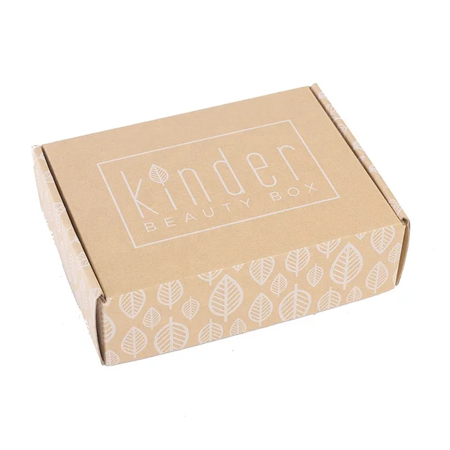 Packaging custom design kraft paper corrugated box
