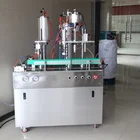 Tin Can Automatic Machine Easy Operating Aerosol Tin Can Body Spray Automatic Filling Machine