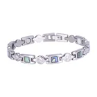 Shell Bracelet Bracelets New Shell Fashion Bracelet Titanium Magnetic Energy Bracelets FIR Gernaium IONS