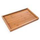 Trays Table Tray Wood Bamboo Trays Food Breakfast Dinner Party Tea Coffee Table Tray Set Of 3